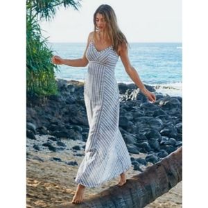 Athleta Striped Wayfarer Dress Size 2